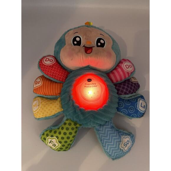 VTech Musical Critter Snug a Bug Purple Playtime Soothing Sounds Toy. Works - Picture 11 of 13